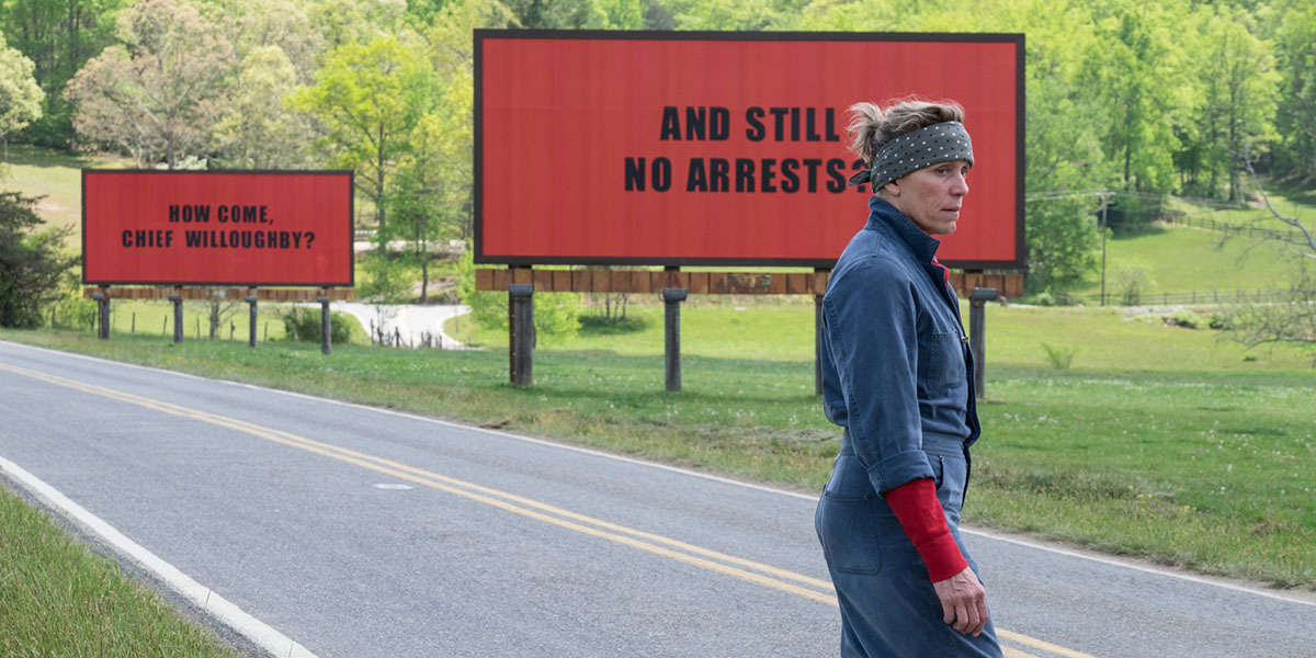 Three Billboards Outside Ebbing, Missouri Frances McDormand